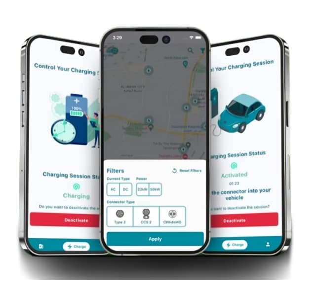 HNE Futures Charging Application for smart EV chargers